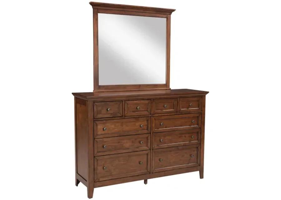 San Mateo 5-Piece Brown Queen Storage Bedroom Set