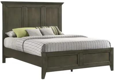 San Mateo Grey Queen Bed