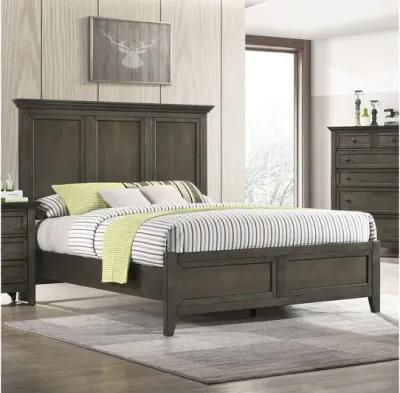 San Mateo Grey Queen Bed