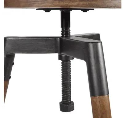 Frank Backless Adjustable Height Stool