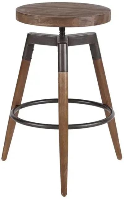 Frank Backless Adjustable Height Stool