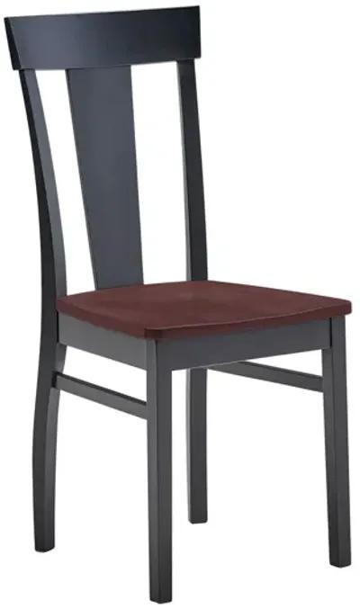 Anni Dining Chair with Auburn Finish Seat by Gascho