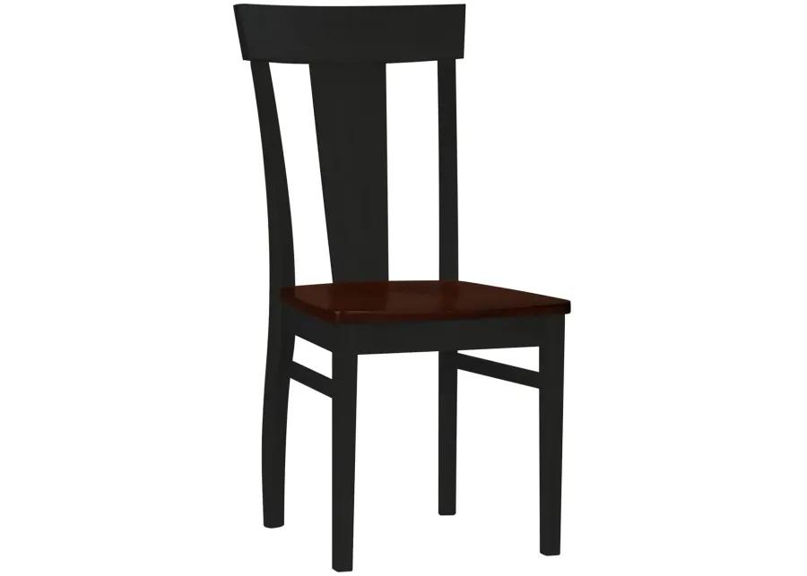 Anni Dining Chair with Auburn Finish Seat by Gascho