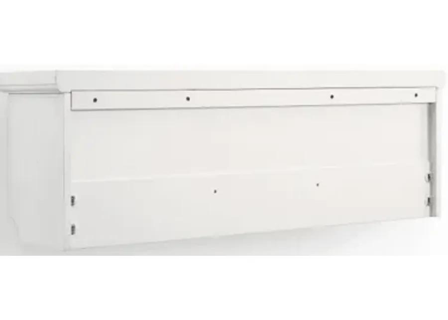 Seaside Storage Shelf Distressed White