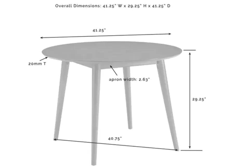 Landon Round Dining Table Acorn