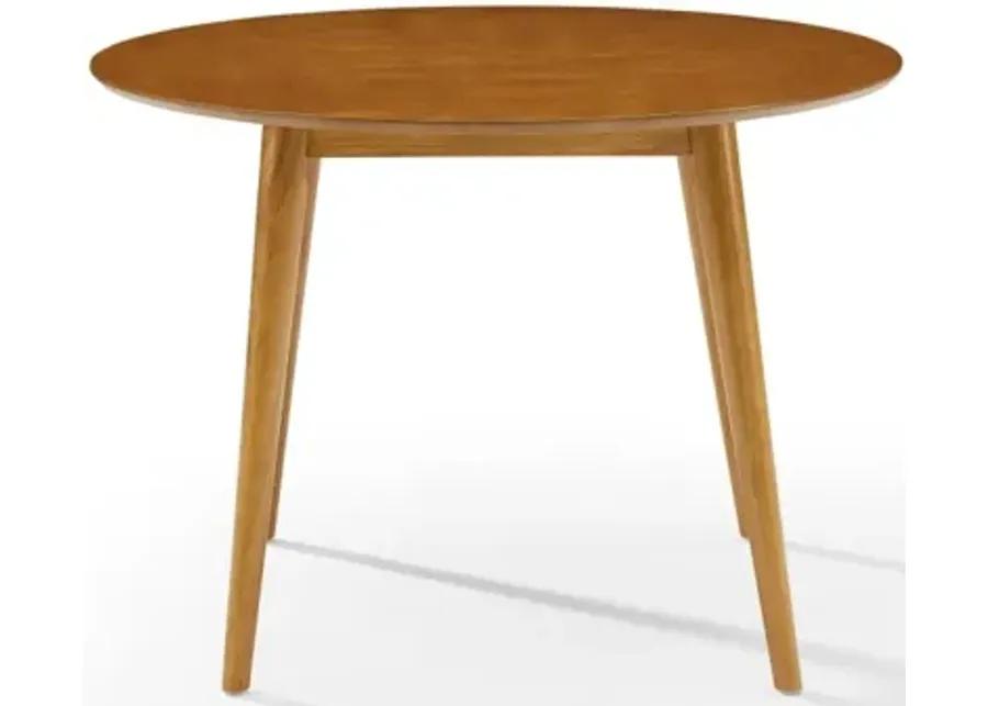 Landon Round Dining Table Acorn