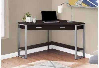 Easton 42" Espresso Corner Computer Desk