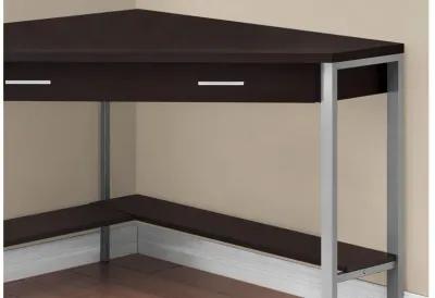 Easton 42" Espresso Corner Computer Desk