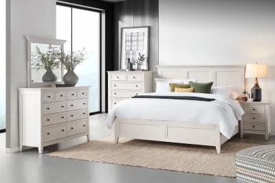 San Mateo White Queen Bed