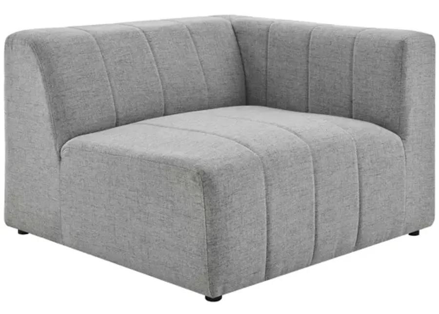 Bartlett Upholstered Fabric 3-Piece Sofa in Light Gray