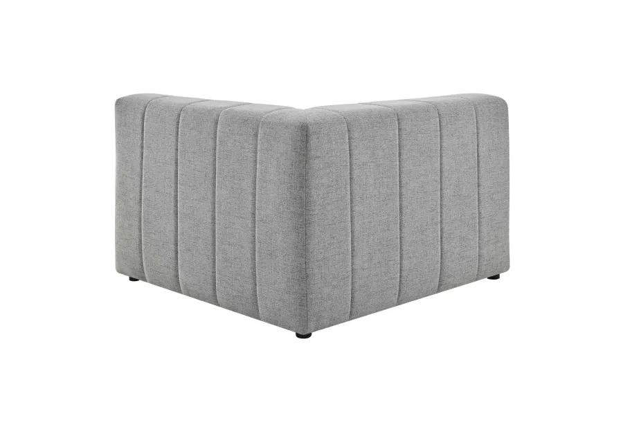 Bartlett Upholstered Fabric 3-Piece Sofa in Light Gray