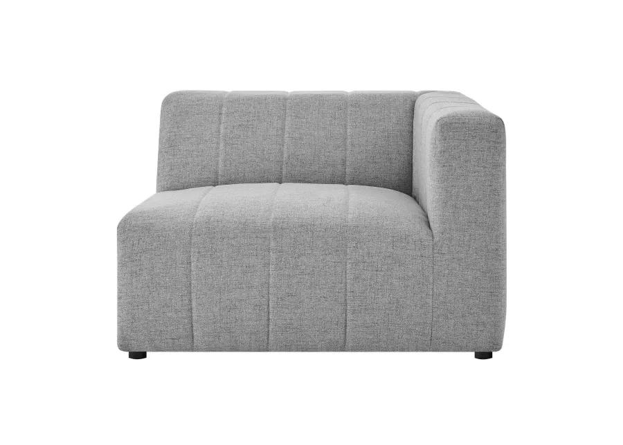 Bartlett Upholstered Fabric 3-Piece Sofa in Light Gray