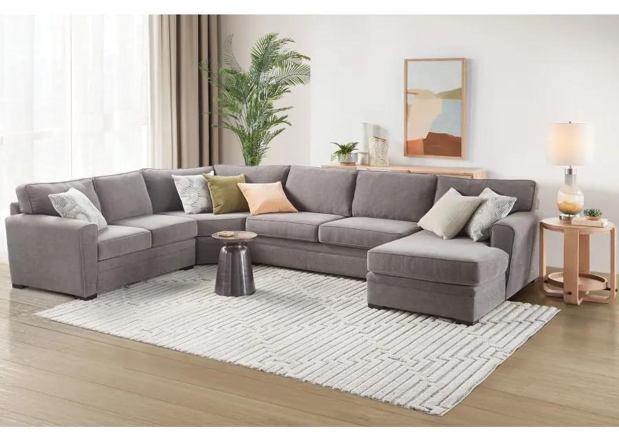 Zephyr 4-Piece Sectional with Left-Arm Facing Loveseat by Jonathan Louis