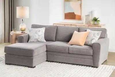 Zephyr 2-Piece Sectional with Right-Arm Facing Loveseat by Jonathan Louis