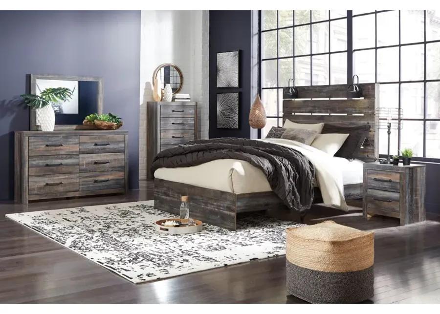 Drystan Brown Queen Bed