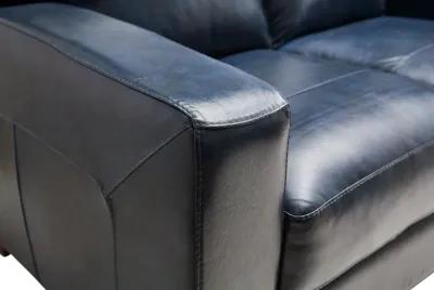 Theo Leather Loveseat