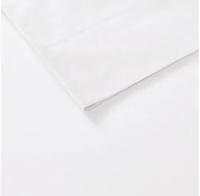 800 Thread Count Cotton Rich Sateen King Sheet Set in White