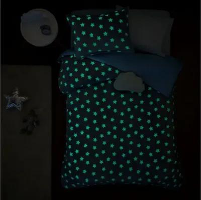 Quinny Glow In The Dark Plush Twin Comforter Set