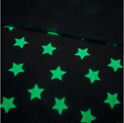 Quinny Glow In The Dark Plush Twin Comforter Set