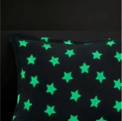 Quinny Glow In The Dark Plush Twin Comforter Set