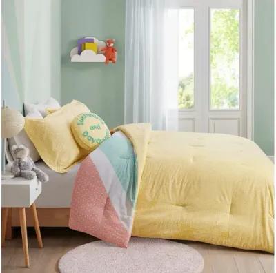 Rory Rainbow Sunburst Reversible Cotton Full Comforter Set