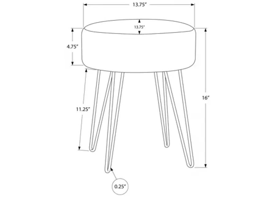 Grey Ottoman