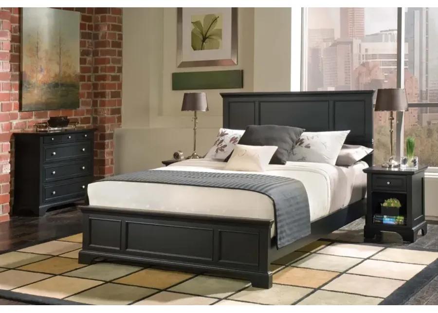 Ashford Queen Bed, Two Nightstands and Chest by homestyles