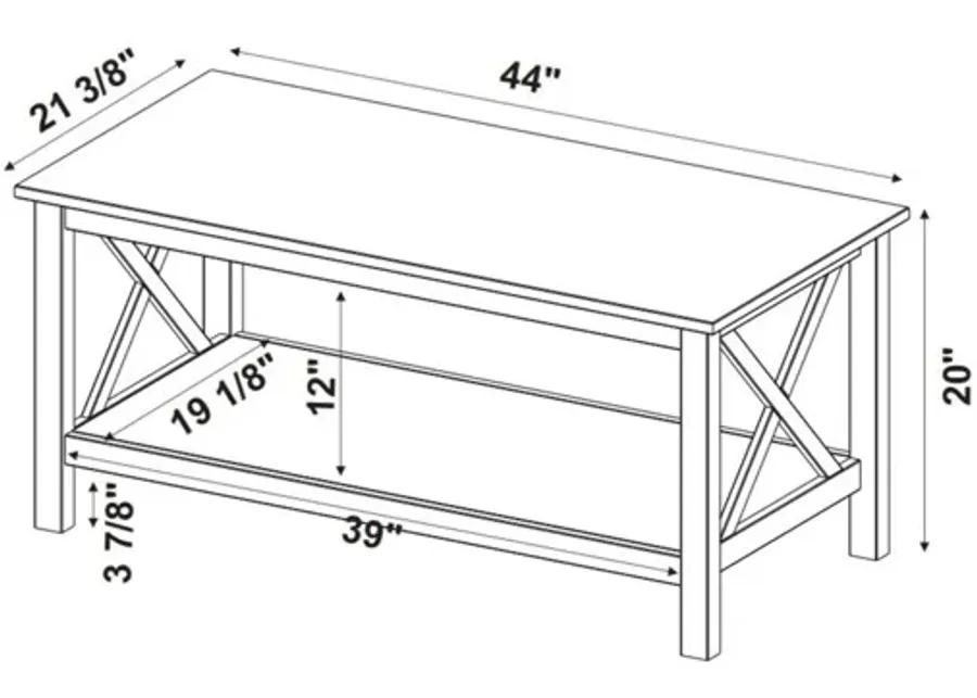 Dover Driftwood Coffee Table