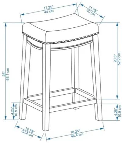 Claridge Rustic Counter Stool