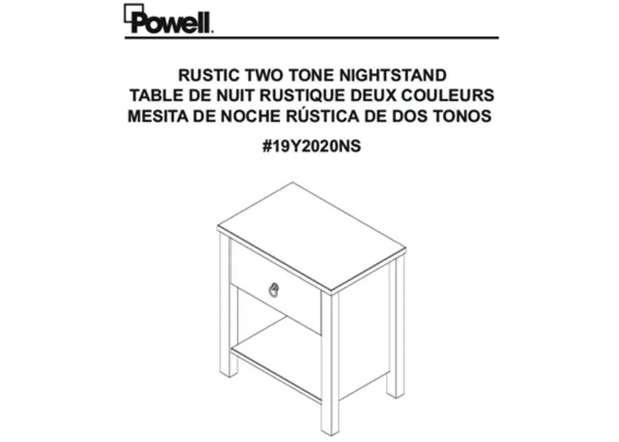 Rustic Nightstand