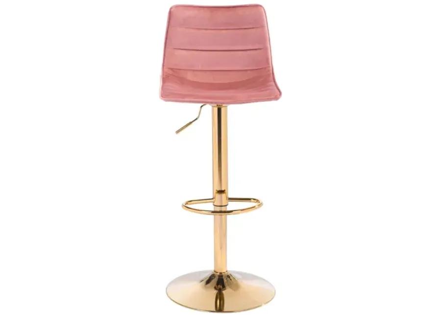 Prima Bar Chair Pink & Gold