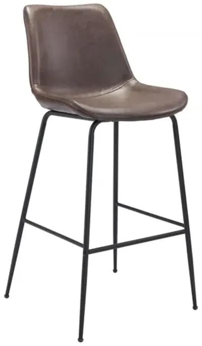 Byron Bar Chair Brown