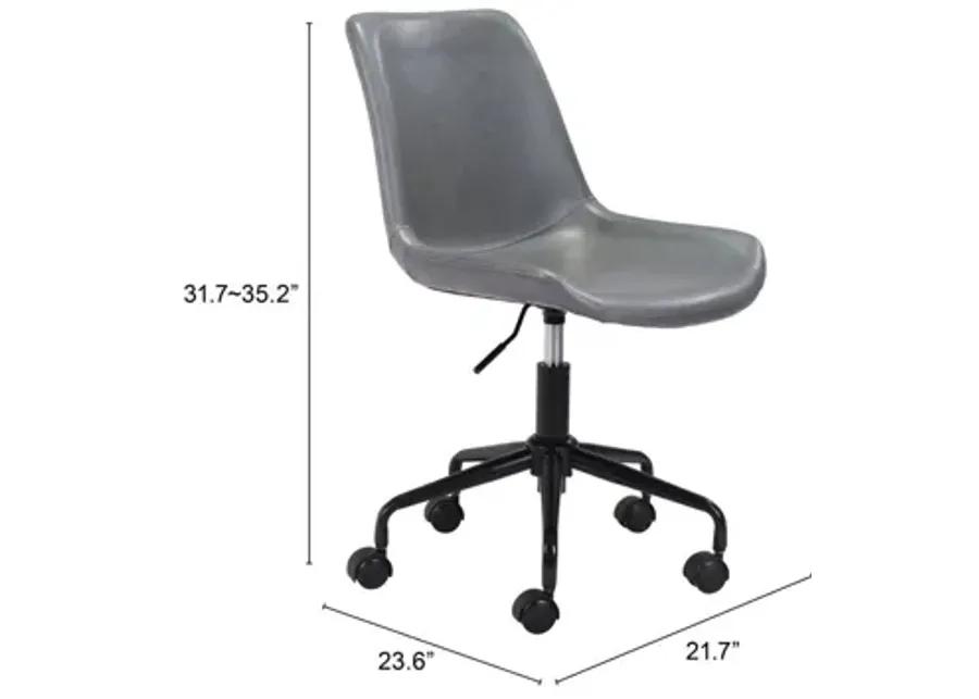 Byron Office Chair Gray