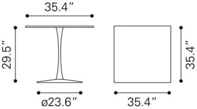 Molly Dining Table Brown