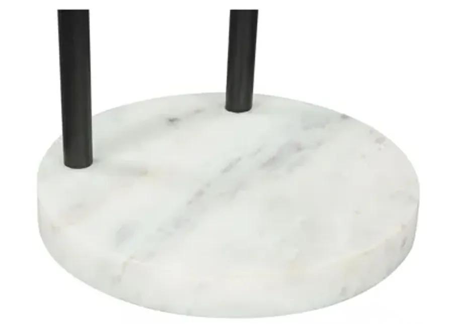 Christian Side Table Black & White