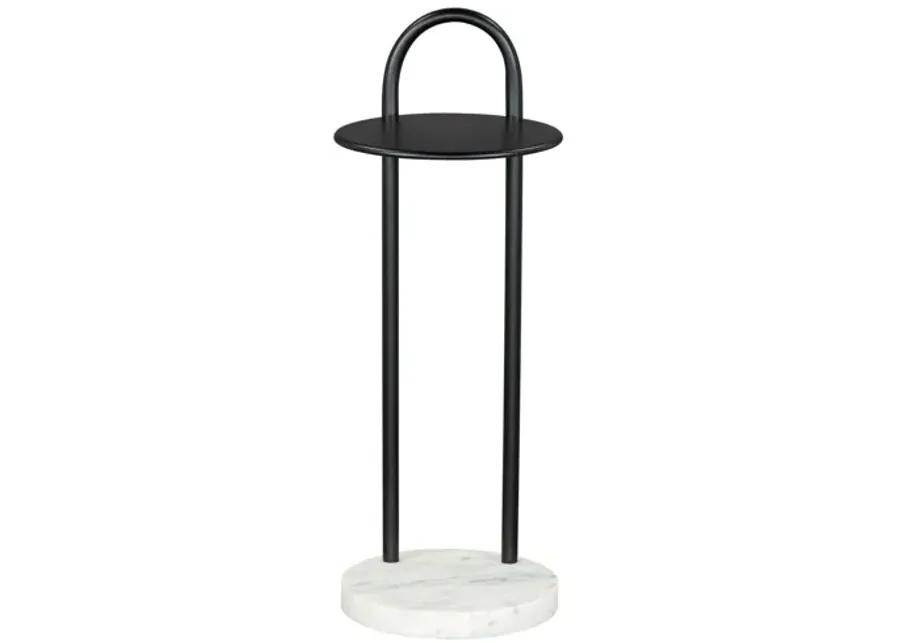 Christian Side Table Black & White