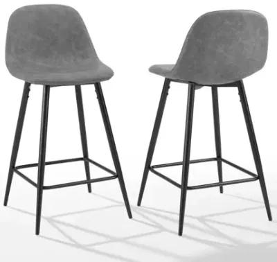 Weston Grey Counter Stool Set