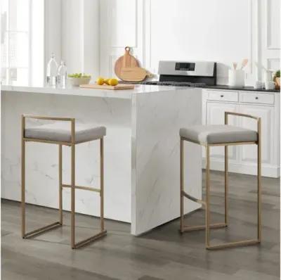 Harlowe Grey Bar Stool Set