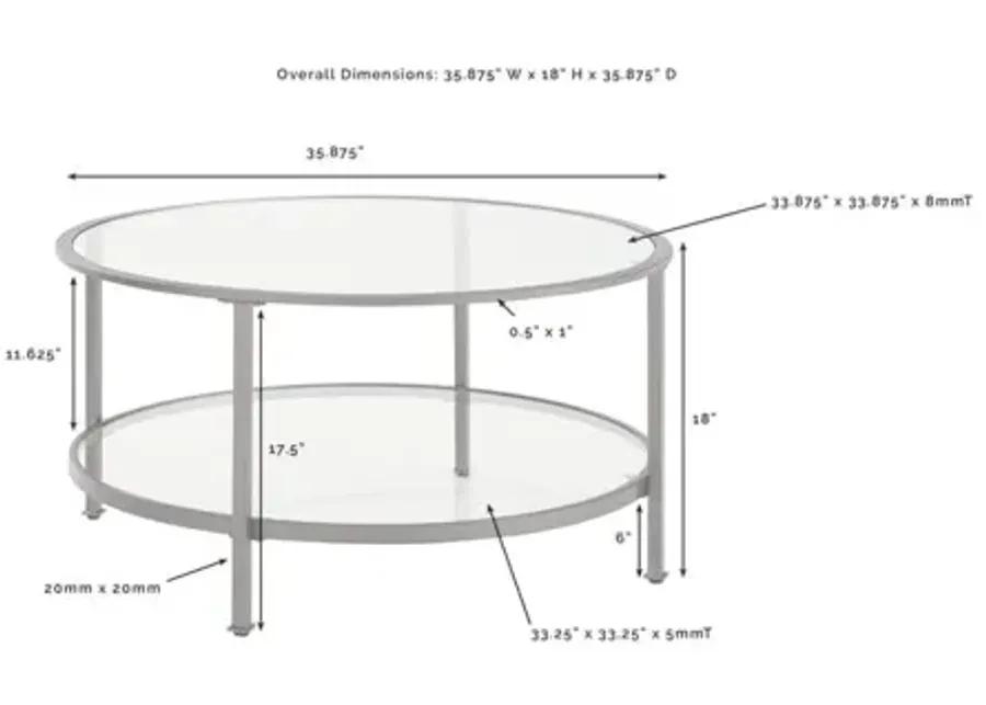 Aimee Bronze Coffee Table