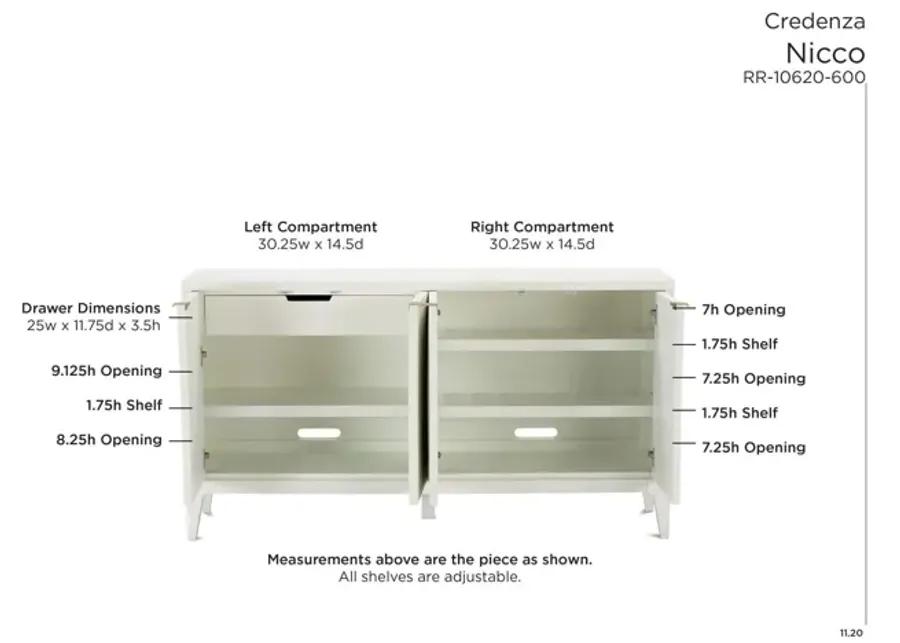 Nicco Credenza by Rowe