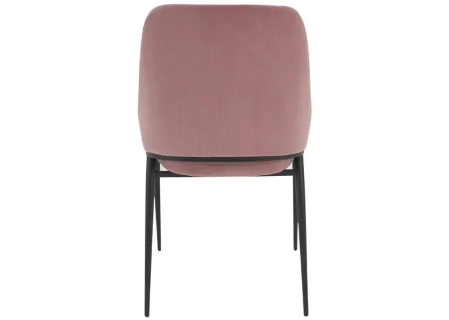 Sedona Dining Chair Pink Velvet, Set of 2