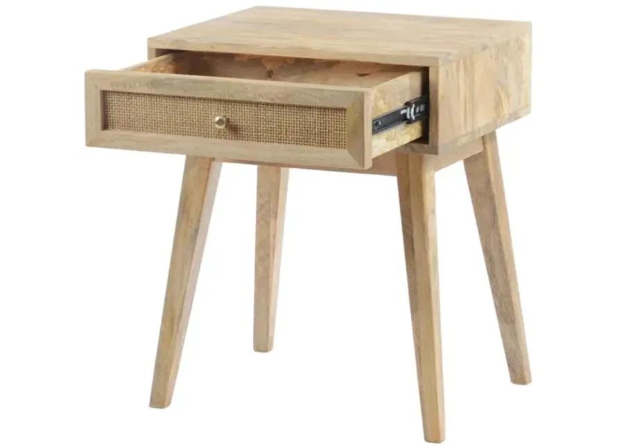 Reed Side Table Natural