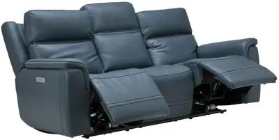 Stephen Triple Power Reclining Leather Sofa