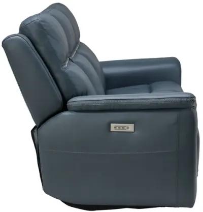 Stephen Triple Power Reclining Leather Sofa