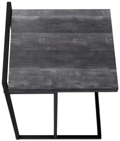 Black Reclaimed Wood Accent Table