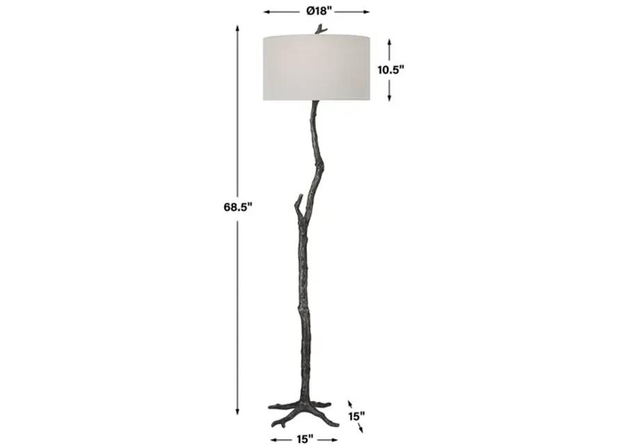 Spruce Rustic Floor Lamp