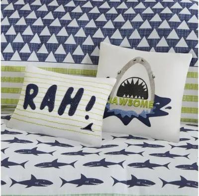 Finn Shark 4-Piece Twin Comforter Set