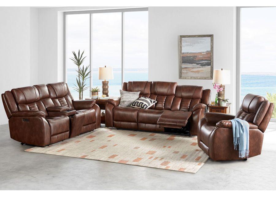 Charger Dual Power Reclining Loveseat