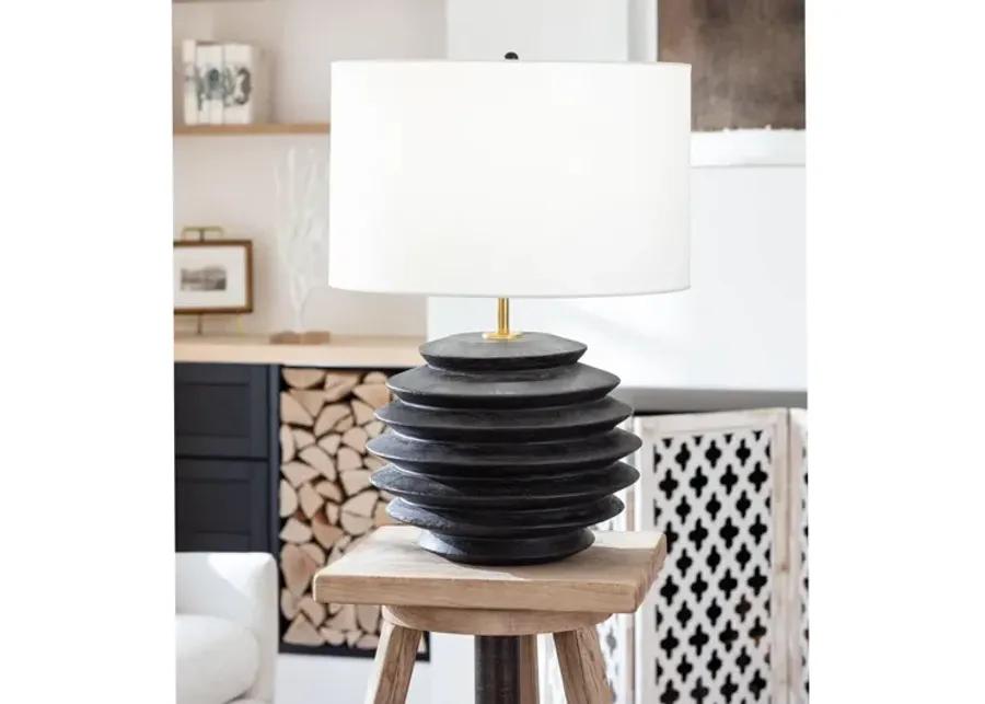 Coastal Living Accordion Table Lamp Round by Regina Andrew