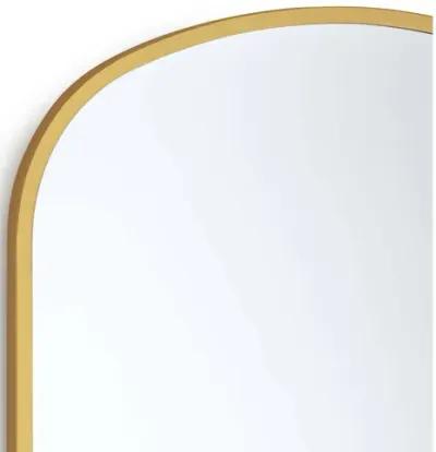 Cloak Natural Brass Mirror by Regina Andrew